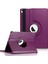 Apple iPad Air 11 2024 Için Kılıf (A2902-A2903) 360 Rotating Stand Deri Mor [ipad Air 11 2024 ile Uyumlu Kılıf - Mor] 1