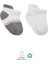 Bistyle 2'li Penye Sneakers Çorap BS20105 Ekru Gri 1