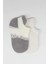 Bistyle 2'li Penye Sneakers Çorap BS20105 Ekru Gri 4
