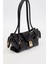 Siyah Rugan Baget Omuz Çantası 2