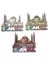Istanbul Temalı Metal Magnet Model 6 1