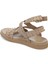 Bej Hakiki Deri Kadın Sandalet - K25Y1SN68114-A25 2