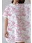 4 Kat Müslin Panço - Pink Toile De Jouy 3