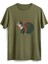 Staring Woman Erkek Baskılı T-Shirt 1