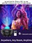 Galaksi Projektör Gece Lambası Bluetooth Hoparlör Disko Topu Yıldızlı Rgb Star Light Tavan Aydınltma 5