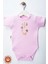 Unisex Bebek %100 Organik Pamuklu Bohem Baskılı 3-6-9-12 Ay 3lü Kısa Kollu Bebek Body Zıbın 2