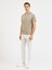Erkek Regular Fıt Polo Yaka Tişört-Bej 1