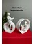 Kitap Okuyan Biblo Seti, Soyut Minimalist Şık Raf Dekorasyonu, 10-11-15CM Bioplastik Süs 4