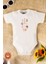 Unisex Bebek %100 Organik Pamuklu Bohem Baskılı 3-6-9-12 Ay 3lü Kısa Kollu Bebek Body Zıbın 3