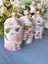 Porselen 3lü Küçük Baharat Takımı Rose Deluxe MİSS-16895-25 3