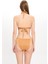 Kadın Ten Rengi Simli Büyük Üçgen Bikini Takımı 25SW040ST 5