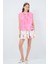 Büzgülü Bluz Pembe 11545454001 3