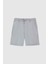 Ds Damat Bej Beli Lastikli Bağcık Detaylı Duble Paça Viskonlu Jogger Şort 0HC13ORTBT189 5
