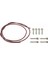 Audio Sis Diy Solderless Patch Cable Kit Pedal Ara Kablosu - Classic Burgundy 1