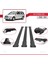 Kia Sedona 2 (Vq) 2006-2012 Arası ile Uyumlu Fly Model Ara Atkı Tavan Barı Siyah 3 Adet 4