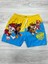 Erkek Çocuk Karakter Baskılı Su Tutmaz Bel Bağcıklı Ağ Fileli Deniz ve Havuz Şortu 1