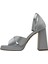 Zinnia | Kadın Abiye Platform Topuklu Ayakkabı - Zinnia - Gümüş - 35 2