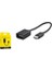 HDX-1015 Type-C (M) To USB (F) Kablo Otg Siyah 1