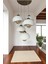 Modern 5'li Avize Beton Dokulu - Salon ve Oturma Odası Için Şık Tasarım (Rustik Ampul Hediyeli) 4