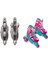 Çocuk Pembe Unicorn Desenli Inline 3 Tekerlekli Paten 3