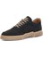 2179-LUISFIGO Hakiki Deri Üst Kalite Anatomik Tabanlı Erkek Günlük Sneakers Ayakkabı - NKT02179-SIYAH-NUBUK-40 3
