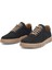 2179-LUISFIGO Hakiki Deri Üst Kalite Anatomik Tabanlı Erkek Günlük Sneakers Ayakkabı - NKT02179-SIYAH-NUBUK-40 5