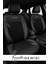 Renault Symbol 2013 2020 Uyumlu Tay Tüyü Oto Kılıf Siyah Tam 1