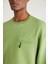 Casper Erkek Fermuarlı Cepli Yuvarlak Yakalı Yeşil Sweatshirt 5