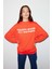 Freya Oversize Turuncu Sweatshirt 1