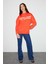 Freya Oversize Turuncu Sweatshirt 5