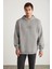 Ralph Erkek Kapüşonlu Içi Polarlı Oversize Kalıp Grimelanj Sweatshirt 1