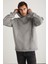 Ralph Erkek Kapüşonlu Içi Polarlı Oversize Kalıp Grimelanj Sweatshirt 5