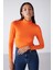 Mısha Kadın Viskon Esnek Kumaşlı Boğazlı Bluz 3