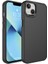 Apple iPhone 14 Plus Kılıf Metal Çerçeve ve Buton Tasarımlı Sert Btbm Botox Kapak-Siyah 1