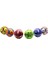 Futbol Topu Dikişli Parlak Renkli 280GR (4887) 1