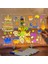 Bakgelal LED Işıklı Yazı ve Çizim Panosu, Silinebilir Fosforlu Kalemli, Işıklı Not Tahtası, Led’li Çocuk Çizim Panosu, Işıklı Mesaj Tahtası, Led'li Çizim Panosu 30X20 cm 2
