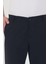 Theseason Erkek Siyah Pamuklu Keten Görünümlü Beli Bağcıklı Relaxed Fit Yazlık Chino Pantolon 2