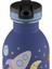 Kids Bottle Space Friends Pipetli Paslanmaz Çelik Çocuk Su Matarası 250 ml 2