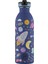 Kids Bottle Space Friends Pipetli Paslanmaz Çelik Çocuk Su Matarası 500 ml 1