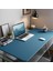 Mouse Pad Büyük Ölçü - Desk Mat Geniş Ebad - Masa Matı – 140 cm × 220 cm – Teal Mavi Siyah XL Mouse Pad – PU Deri - Gamer Kaymaz Taban - Ofis Masa Aksesuar 1