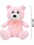 1022P Göbekli Ayı 28 cm Pembe -Selay Oyuncak.glpzr 5