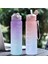 Motivasyonel Su Matarası Suluk 900 ml ve Pipetli Su Matarası ( Mavi - Turuncu) 3