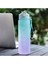 Motivasyonel Su Matarası Suluk 900 ml ve Pipetli Su Matarası ( Mavi - Turuncu) 4