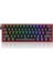 K617-RGB 16,8 Milyon Rgb Aydınlatma, Red Switch Fizz%60 Q Türkçe Kablolu Mekanik Oyuncu Klavyesi Siyah 1