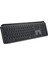 Mx Keys S Kablosuz Klavye, Düşük Profil, Akıcı Hassas Sessiz Yazma, Programlanabilir Tuşlar, Arkadan Aydınlatma, Bluetooth, USB C Şarj Edilebilir, Windows, Linux, Chrome, Mac, Türkçe Q, Siyah 1
