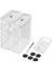 Fresh & S Cube Seti, Boyut M, 5 Parçalı Saklama Seti, 2 x Küp Saklama Kutusu M, Ölçü Kaşığı, Nfc Etiketleri Dahil 2