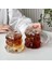 Home 2 Adet 300 ml Üzüm Desenli Borosilikat Bardak, Termisil, Bulut Desenli, Isıya Dayanıklı, Şık ve Fonksiyonel Içecek Bardakları (Kulplu) 1