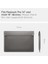 14'' MacBook & Notebook Laptop Taşıma Çantası Valentinus Sleeve Gray - AFA06415 3