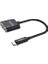 Type-C Ses Kartı 3.5mm Kulaklık ve Mikrofon Girişli 3