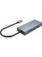 Type-C To USB 3.0 HDMI VGA Aux Pd Çoklayıcı Dönüştürücü Hub 2